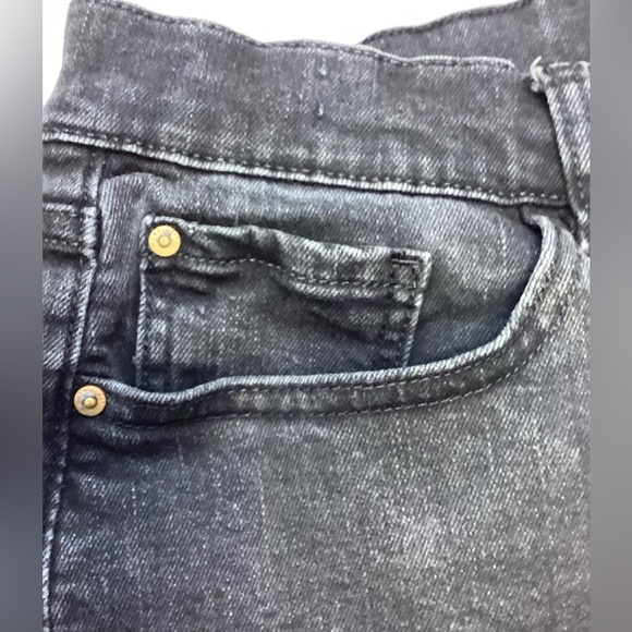 Warp and Weft Women's high waisted black jeans Size 14 - Picture 10 of 10